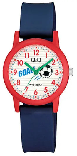 Q&Q V23AJ015VY Kids Blue Rubber Strap