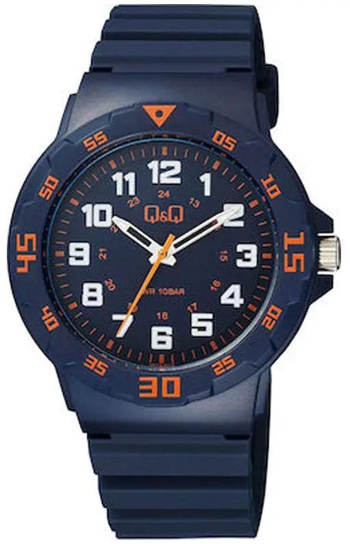 Q&Q VR18J012Y Blue Rubber Strap