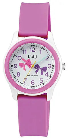 Q&Q VS59J002Y Kids Purple Rubber Strap