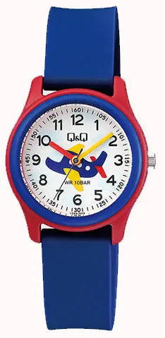 Q&Q VS59J009Y Kids Blue Rubber Strap