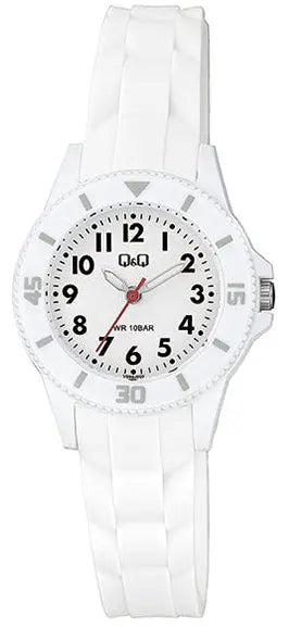 Q&Q VS66J002Y White Rubber Strap