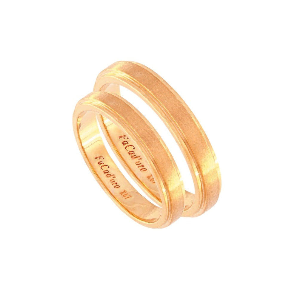 FaCad’oro WR-97 Χρυσές Βέρες Γάμου 9ct ή 14ct