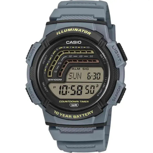 Casio WS-1800-2AVEF Digital Blue Rubber Strap