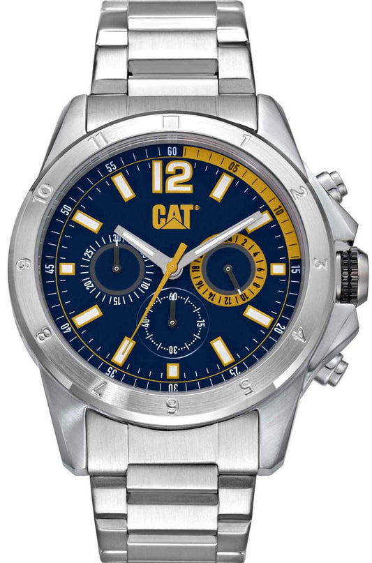 CATERPILLAR YW14311637 Big Twist 24 Chronograph Stainless Steel Bracelet