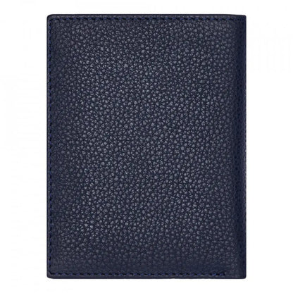 HUGO BOSS HLF416N Καρτοθήκη Trifold Classic Grained Navy Card Holder