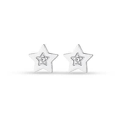 Luca Barra JO120 Παιδικά Σκουλαρίκια Καρφωτά Αστέρια Από Ατσάλι