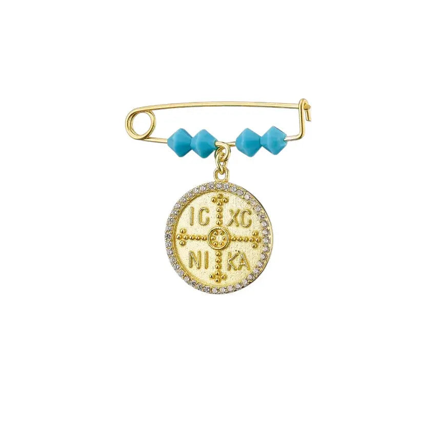 BC31025 Baby Headband in Gold Plated Silver