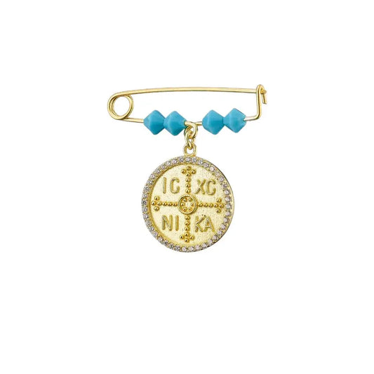 BC31025 Baby Headband in Gold Plated Silver