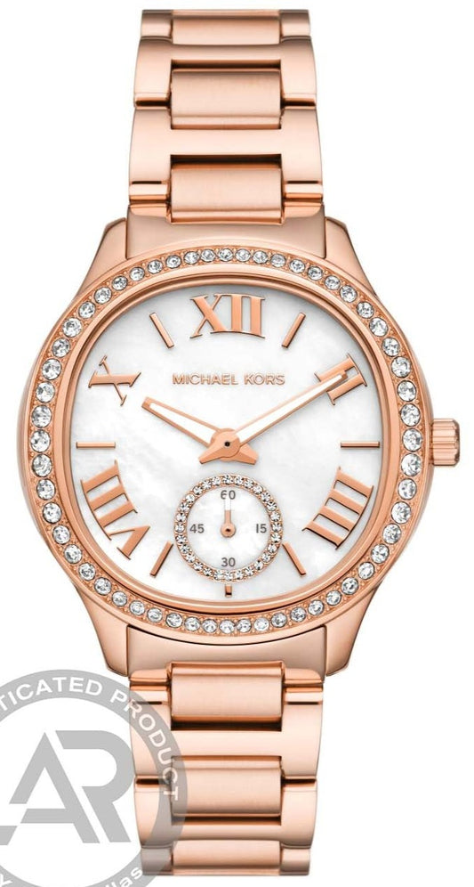 Michael Kors MK4806 Sage Rose Gold Stainless Steel Bracelet