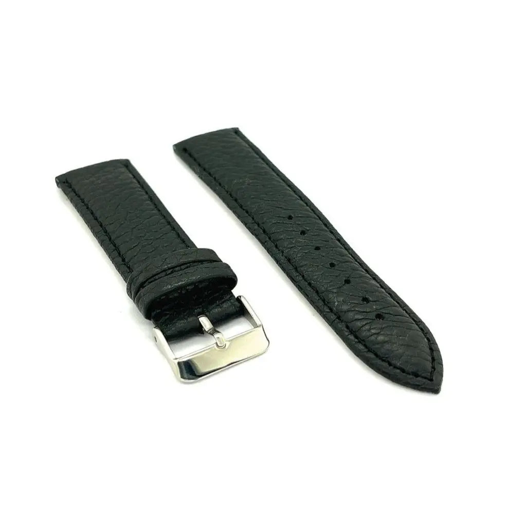 Λουρί P205.01 Black Leather Strap N24