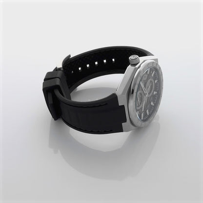 Cerruti CIWGQ0051204 Ravello Black Silicon Strap