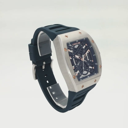 Cerruti CIWGM0001103 Nuoro Blue Silicone Strap