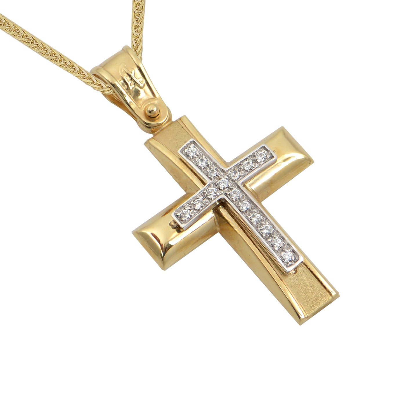 Baptismal Cross STA600 Gold K9