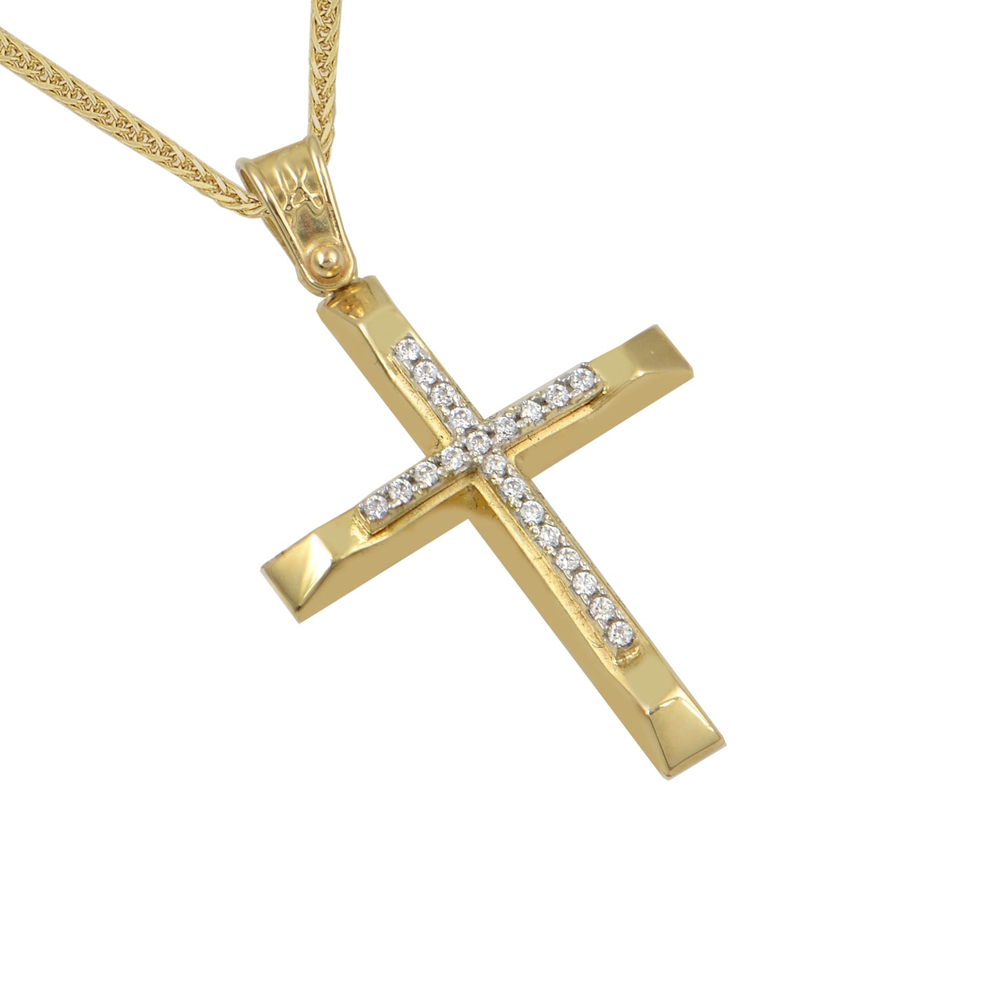 Baptismal Cross STA600 Gold K9