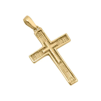 Baptismal Cross STA600 Gold K9