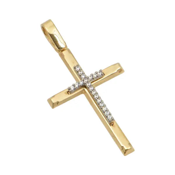 Baptismal Cross STA600 Gold K9