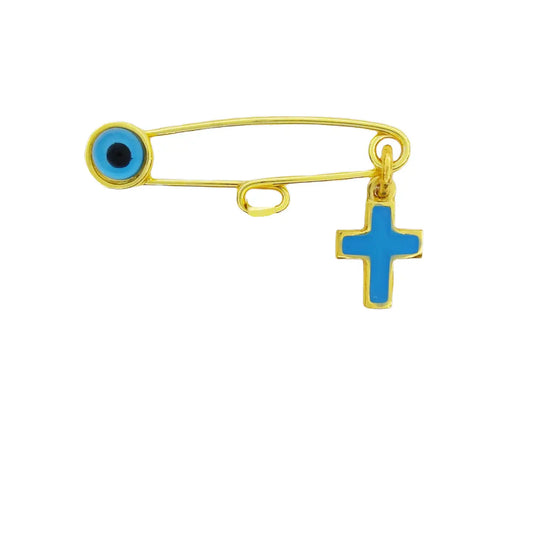 G5012G Gold Plated Silver Newborn Baby Headband