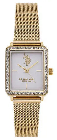 U.S. POLO USP8137YG Juliette Gold Metallic Bracelet