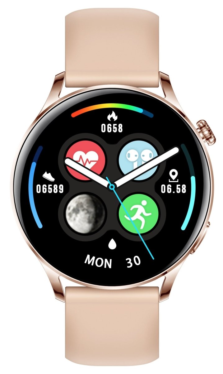 3GUYS 3GW4644 Smartwatch Pink Rubber Strap - Κοσμηματοπωλείο Goldy