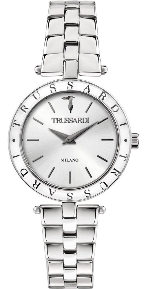 TRUSSARDI R2453145505 T-Shiny Silver Stainless Steel Bracelet