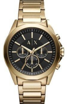 Armani Exchange AX2611 Drexler Chronograph Gold Stainless Steel Watch - Κοσμηματοπωλείο Goldy