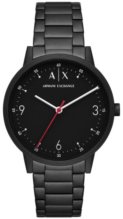 Armani Exchange AX2738 Cayde Black Stainless Steel Bracelet - Κοσμηματοπωλείο Goldy