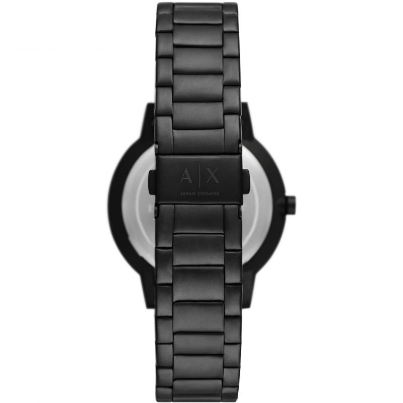 Armani Exchange AX2738 Cayde Black Stainless Steel Bracelet - Κοσμηματοπωλείο Goldy