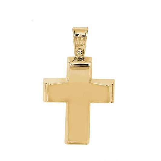 Βαπτιστικός Σταυρός STA4431 Χρυσό Κ14 - Κοσμηματοπωλείο Goldy
