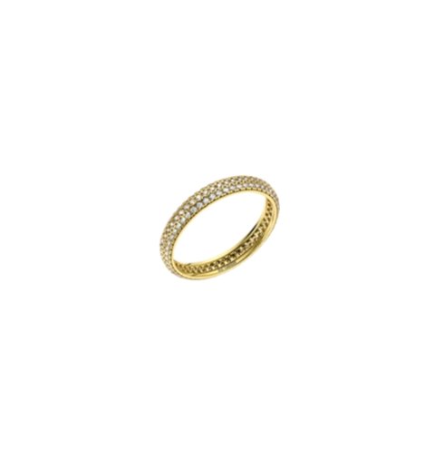 Breeze 111003.1 Δαχτυλίδι Σειρέ Από Επιχρυσωμένο Ασήμι - Κοσμηματοπωλείο Goldy