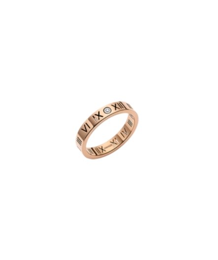 Breeze 111005.3 Δαχτυλίδι Από Ροζ Επιχρυσωμένο Ατσάλι - Κοσμηματοπωλείο Goldy