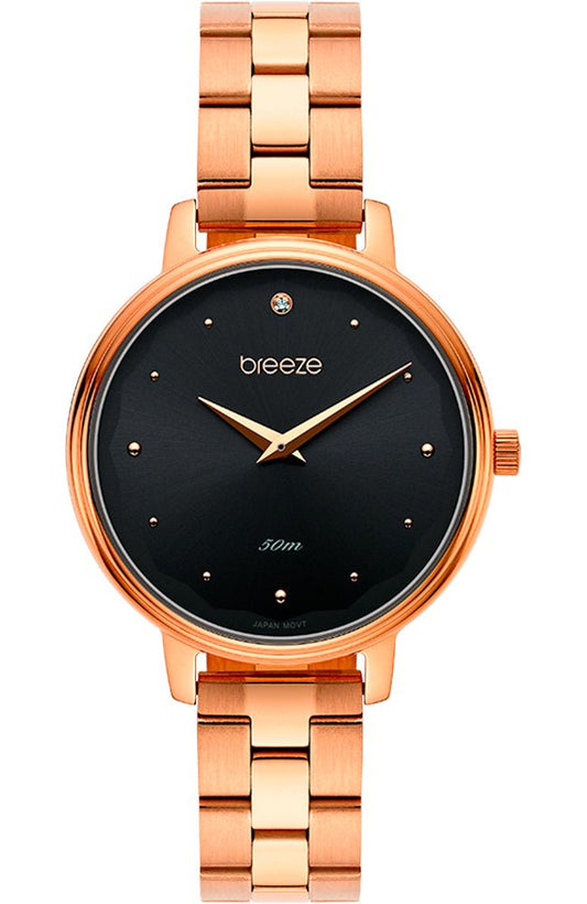 BREEZE 212351.6 Ideale Rose Gold Stainless Steel Bracelet - Κοσμηματοπωλείο Goldy