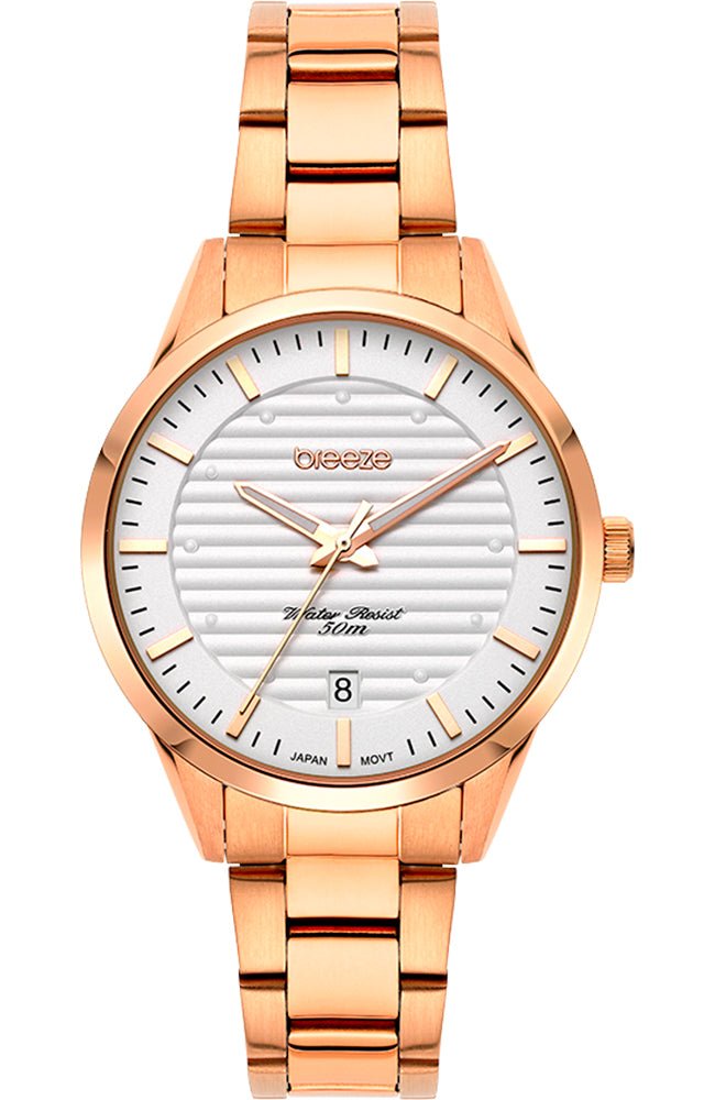 BREEZE 212361.4 Retraux Rose Gold Stainless Steel Bracelet - Κοσμηματοπωλείο Goldy