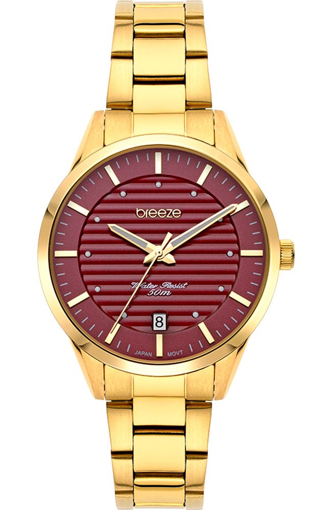 BREEZE 212361.7 Retraux Gold Stainless Steel Bracelet - Κοσμηματοπωλείο Goldy