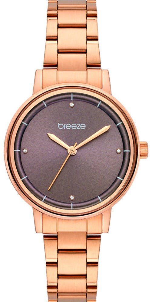 BREEZE 212381.6 Mystique Rose Gold Stainless Steel Bracelet - Κοσμηματοπωλείο Goldy