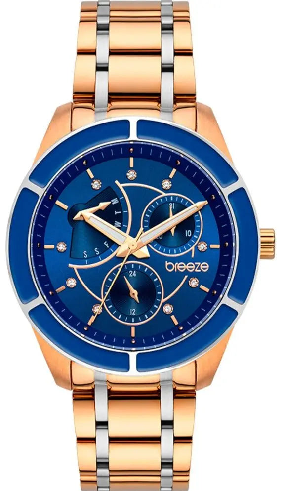 BREEZE 712371.3 Colorista Two Tone Stainless Steel Bracelet - Κοσμηματοπωλείο Goldy