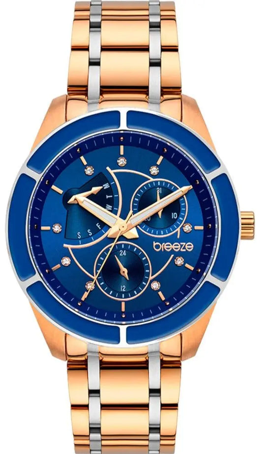 BREEZE 712371.3 Colorista Two Tone Stainless Steel Bracelet - Κοσμηματοπωλείο Goldy