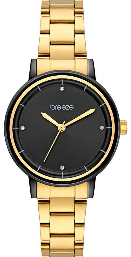 BREEZE 712381.5 Mystique Gold Stainless Steel Bracelet - Κοσμηματοπωλείο Goldy