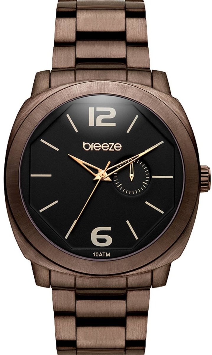 BREEZE 811052.4 Mayan Brown Stainless Steel Bracelet - Κοσμηματοπωλείο Goldy