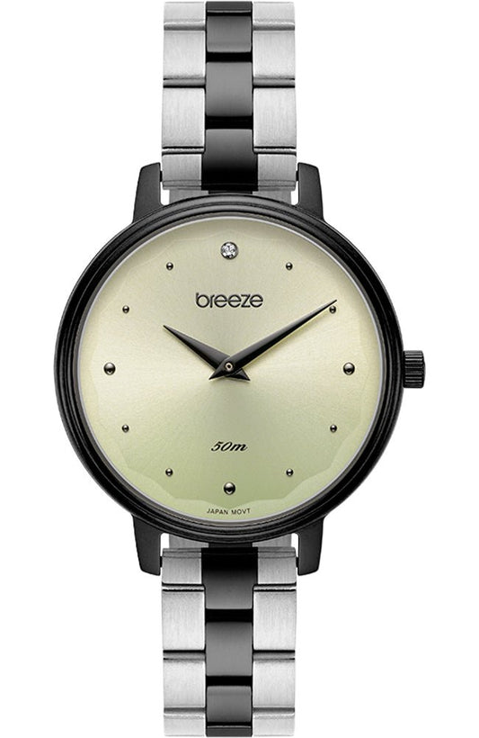 BREEZE 812351.1 Ideale Two Tone Stainless Steel Bracelet - Κοσμηματοπωλείο Goldy