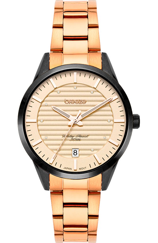 BREEZE 812361.2 Retraux Rose Gold Stainless Steel Bracelet - Κοσμηματοπωλείο Goldy