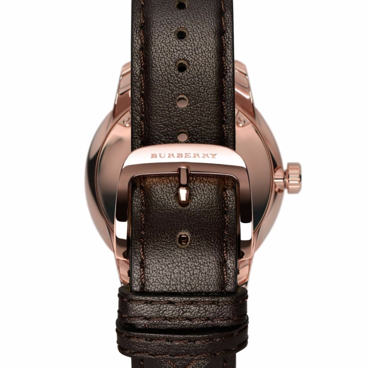 Burberry BU10012 The Classic Brown Leather Strap - Κοσμηματοπωλείο Goldy