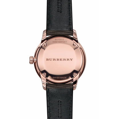 Burberry BU10012 The Classic Brown Leather Strap - Κοσμηματοπωλείο Goldy