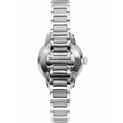 Burberry BU10110 The Classic Diamond Silver Stainless Steel - Κοσμηματοπωλείο Goldy