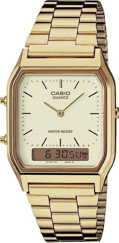 CASIO AQ-230GA-9DM Collection Gold Stainless Steel Watch - Κοσμηματοπωλείο Goldy