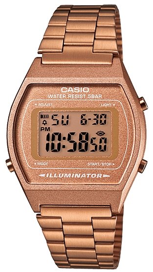 CASIO B-640WC-5A Vintage Rose Gold Stainless Steel Watch - Κοσμηματοπωλείο Goldy