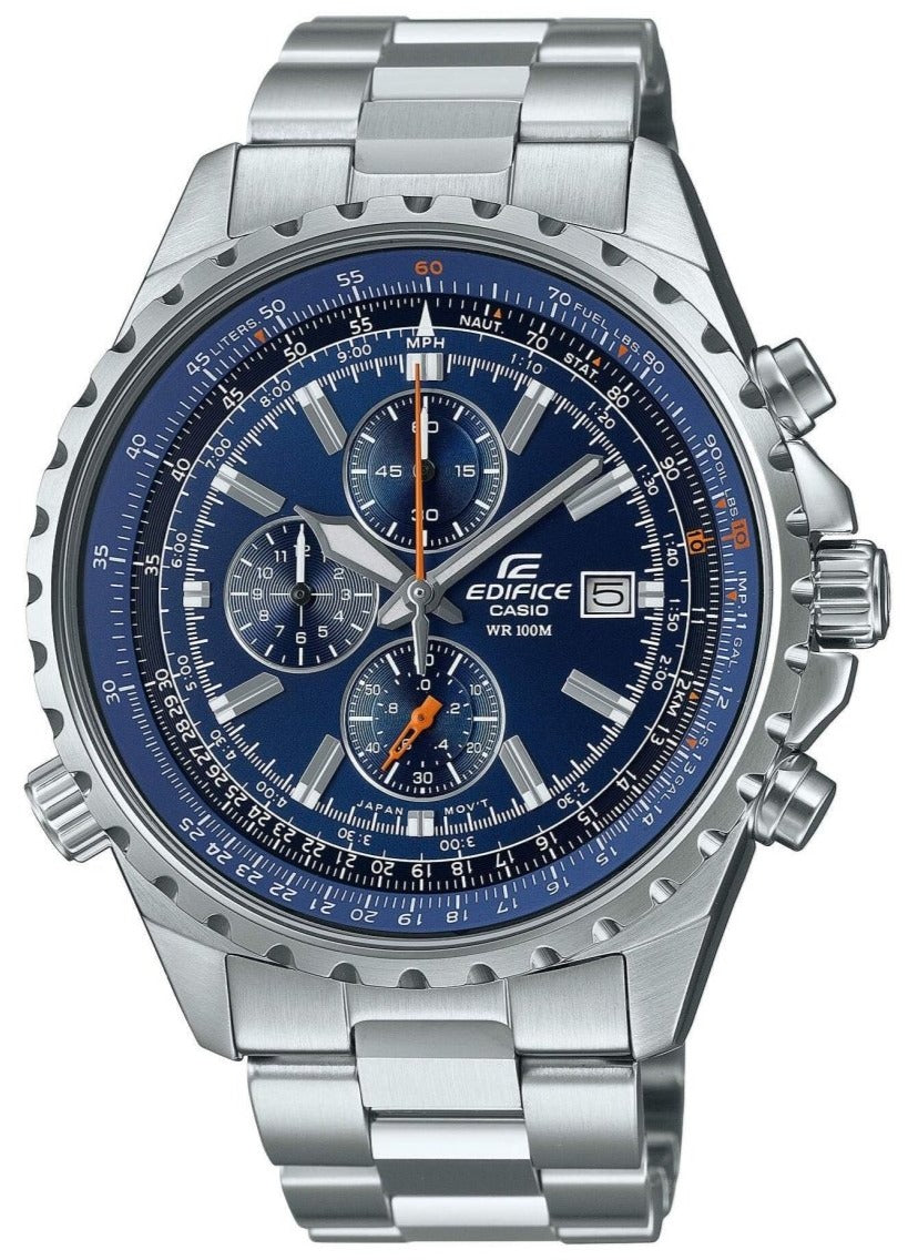 Casio EF-527D-2AVUEF Edifice Chronograph Stainless Steel Watch - Κοσμηματοπωλείο Goldy