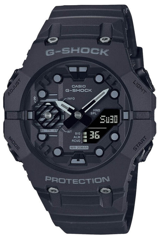 Casio GA-B001-1AER G-Shock Bluetooth Black Rubber Strap - Κοσμηματοπωλείο Goldy