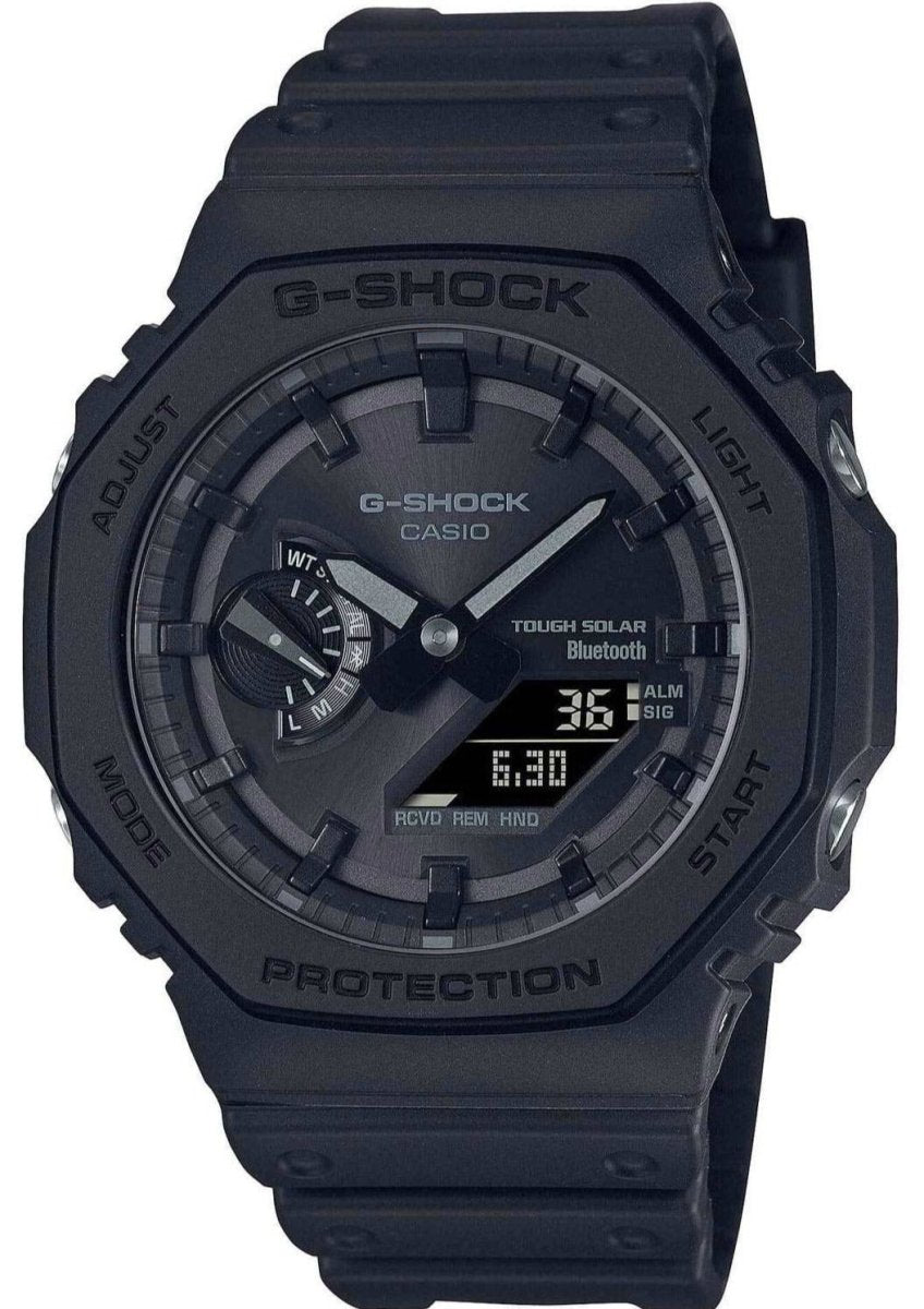 Casio GA-B2100-1A1ER G-Shock Bluetooth Black Rubber Strap - Κοσμηματοπωλείο Goldy