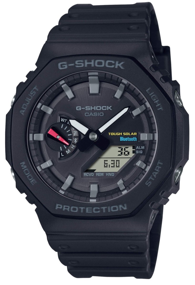 Casio GA-B2100-1AER G-Shock Bluetooth Black Rubber Strap - Κοσμηματοπωλείο Goldy