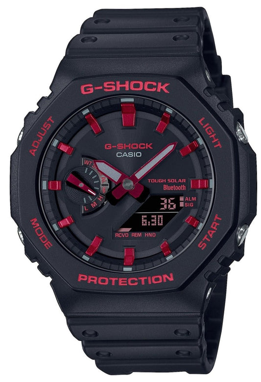 Casio GA-B2100BNR-1AER G-Shock Limited Edition Black Rubber Strap - Κοσμηματοπωλείο Goldy